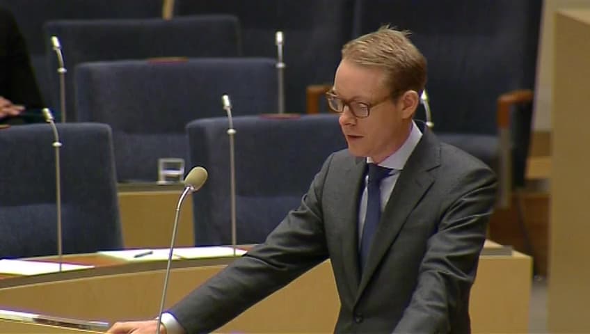 Stillbild från Interpellationsdebatt, Arbetstagare som rapporterar om missförhållanden