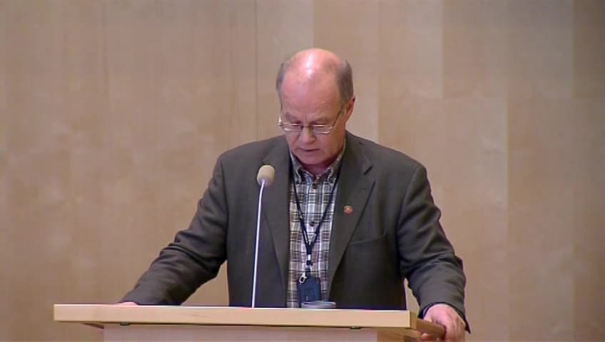 Stillbild från Debatt om förslag, Riksrevisionens rapport om det statliga tandvårdsstödet