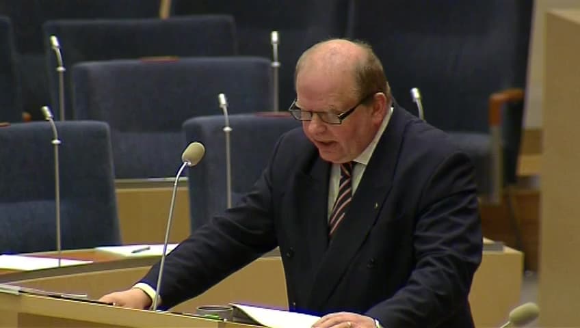 Stillbild från Interpellationsdebatt, Hästnäringen i Boden