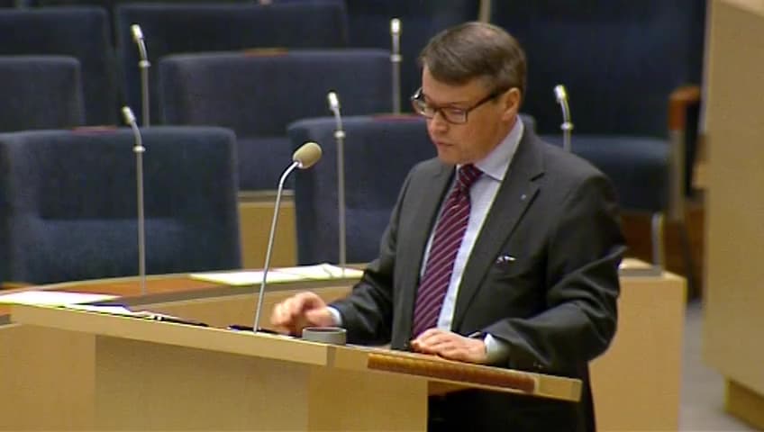 Stillbild från Interpellationsdebatt, Könsselektiva aborter