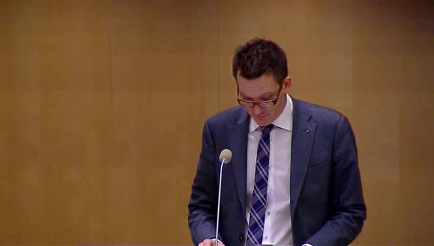 Stillbild från Debatt om förslag, Subsidiaritetsprövning av direktivförslag om en jämnare könsfördelning bland icke verkställande styrelseledamöter i börsnoterade företag