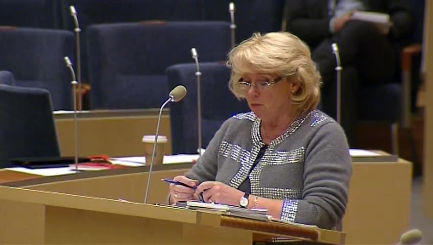 Stillbild från Interpellationsdebatt, Lokalt klimatarbete