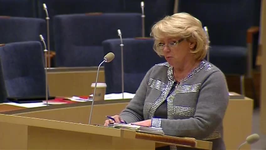 Stillbild från Interpellationsdebatt, Varg i renskötselområdet