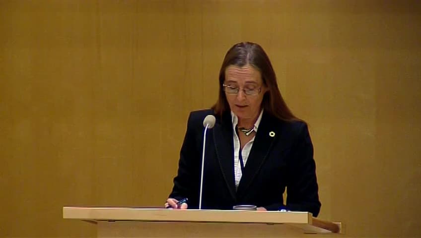 Stillbild från Debatt om förslag, Utgiftsområde 5 Internationell samverkan