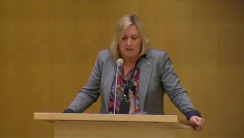 Stillbild från Debatt om förslag, Filmpolitiska frågor