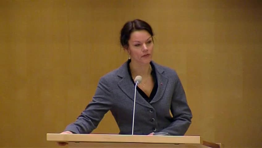 Stillbild från Debatt om förslag, Utgiftsområde 18 Samhällsplanering, bostadsförsörjning och byggande samt konsumentpolitik