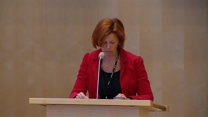 Stillbild från Debatt om förslag, Ersättning av staten till personer som utsatts för övergrepp eller försummelser i samhällsvården