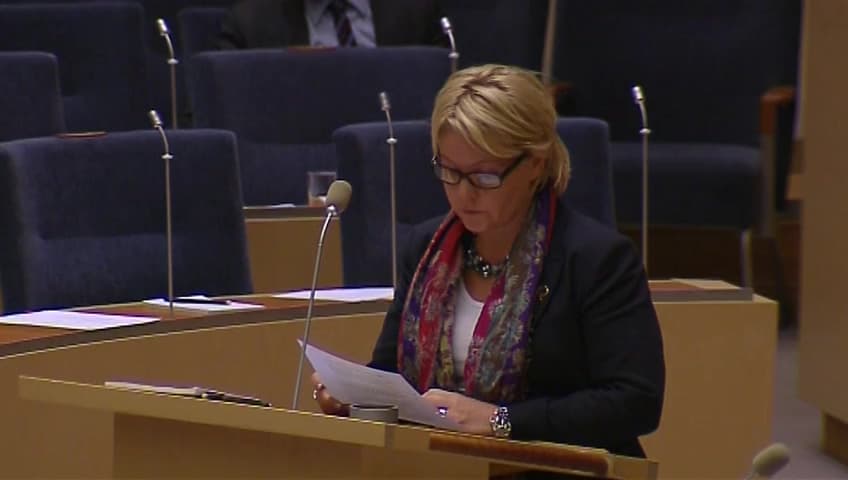 Stillbild från Interpellationsdebatt, Fas 3