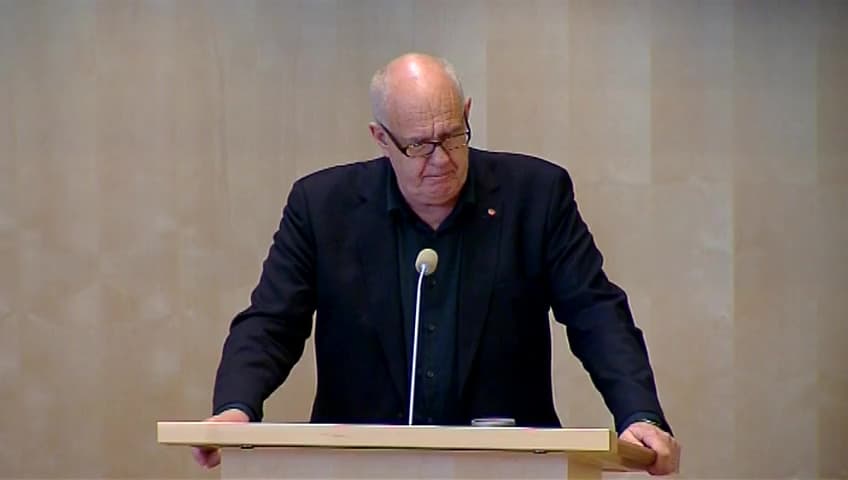 Stillbild från Debatt om förslag, Bank-, försäkrings- och kreditupplysningsfrågor