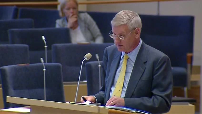 Stillbild från Interpellationsdebatt, Visumansökningar