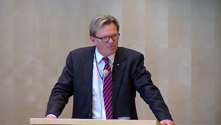 Stillbild från Debatt om förslag, Senare tillämpning av vissa bestämmelser om legitimation för lärare och förskollärare