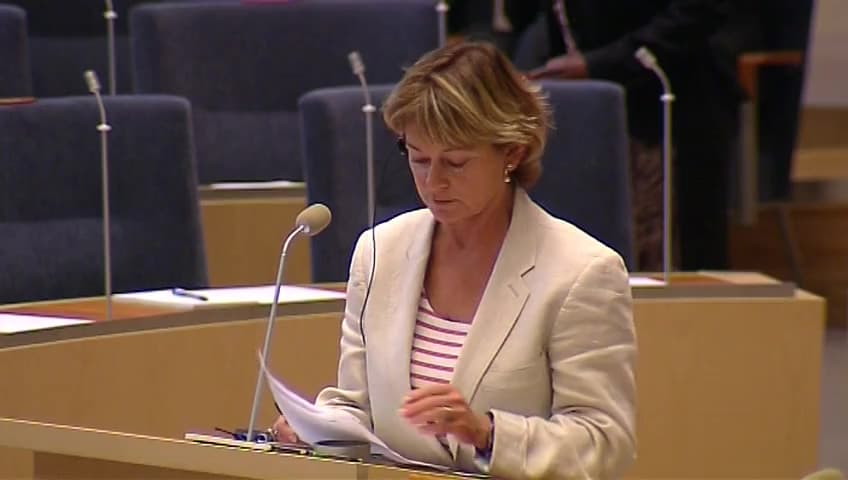Stillbild från Interpellationsdebatt, Kulturarvslyftet