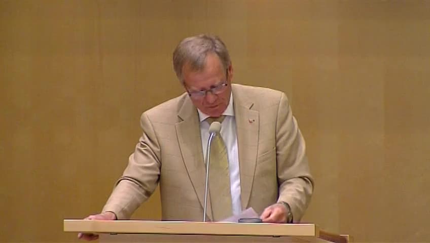 Stillbild från Debatt om förslag, Planeringssystem för transportinfrastruktur