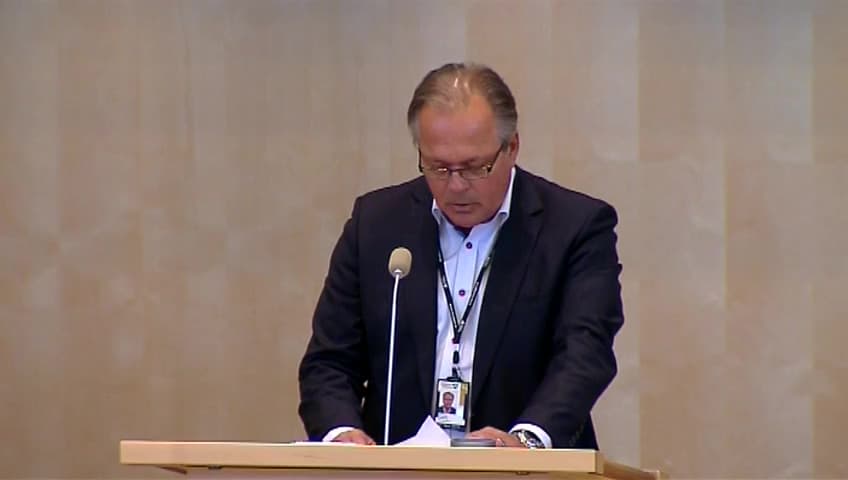 Stillbild från Debatt om förslag, Stärkt skydd för barn i internationella situationer