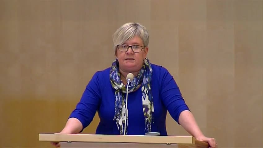 Stillbild från Debatt om förslag, Gymnasieskolan