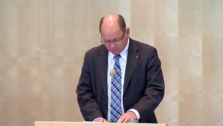 Stillbild från Debatt om förslag, Strategisk exportkontroll