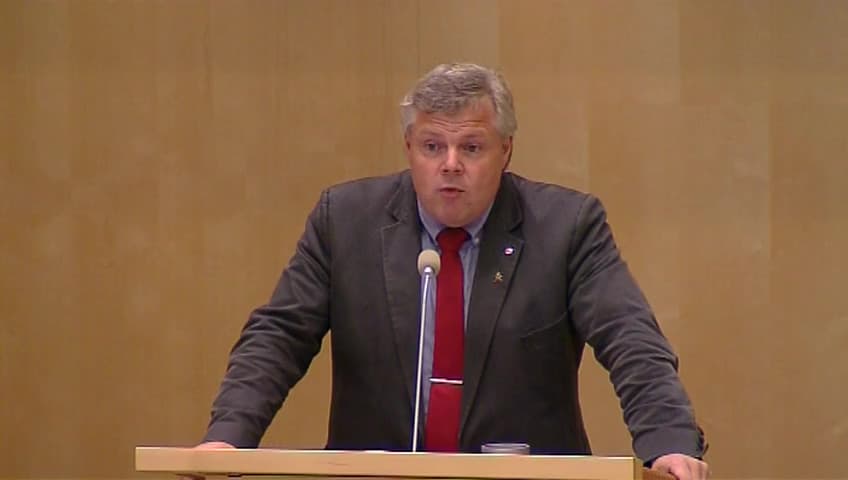 Stillbild från Debatt om förslag, Kulturarvsfrågor