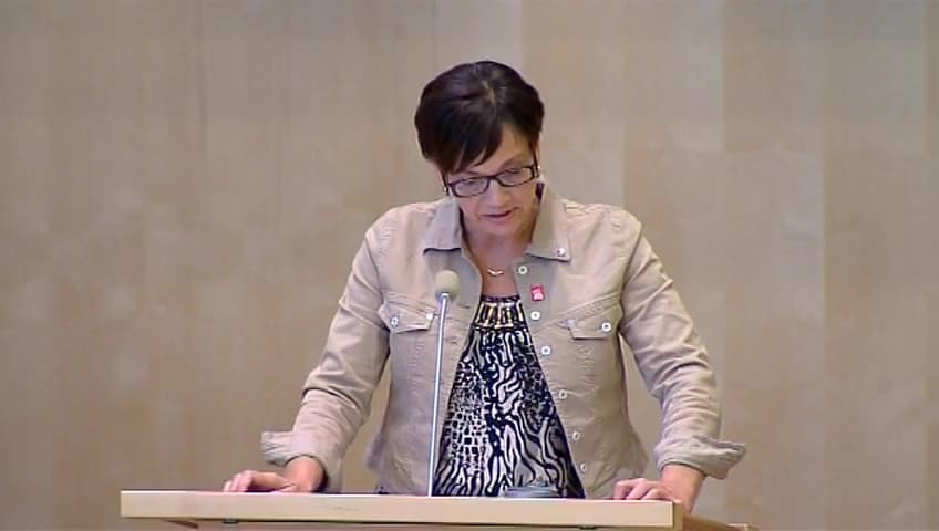 Stillbild från Debatt om förslag, Naturvård och biologisk mångfald