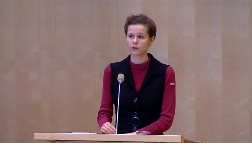 Stillbild från Debatt om förslag, Ersättningsrätt