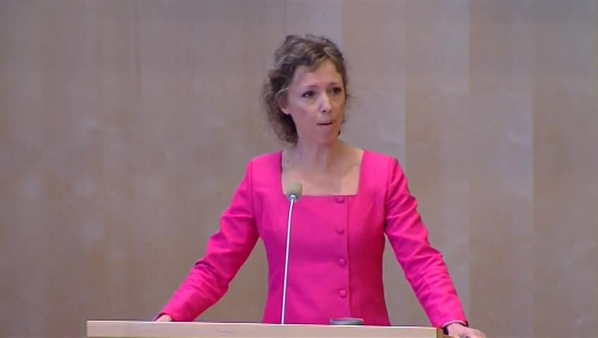 Stillbild från Debatt om förslag, Internationell hållbar utveckling