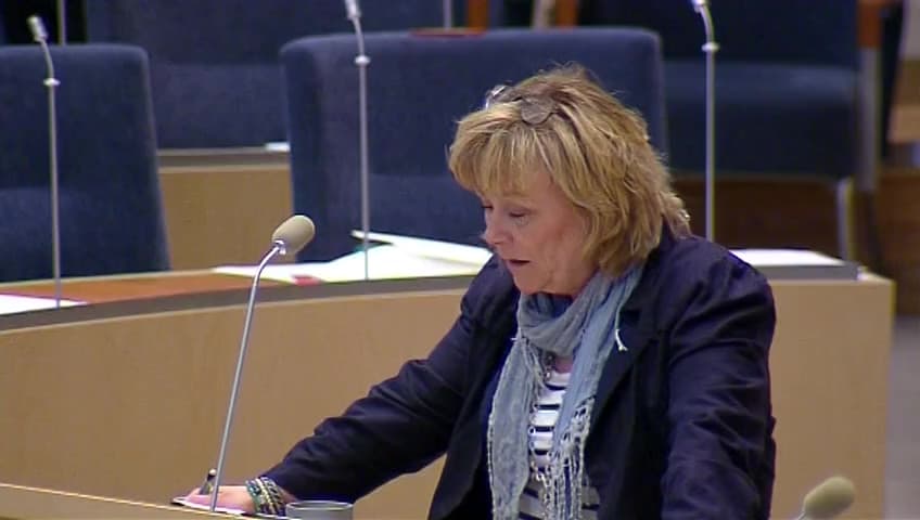 Stillbild från Interpellationsdebatt, Offentliggörande av PR-byråernas kunder