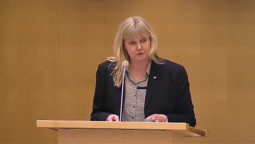 Stillbild från Debatt om förslag, Offentlig upphandling