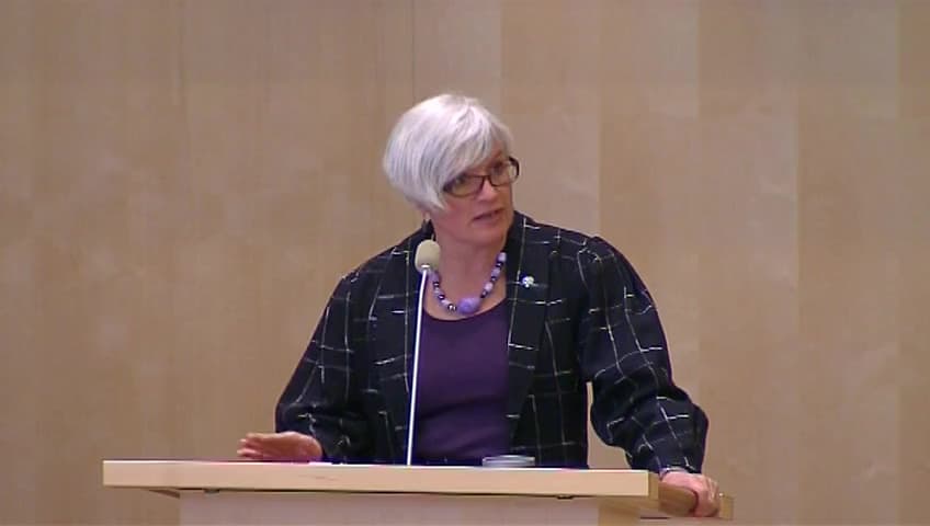 Stillbild från Debatt om förslag, Socialavgifter