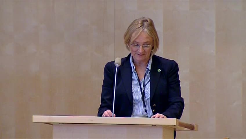 Stillbild från Debatt om förslag, Assisterad befruktning