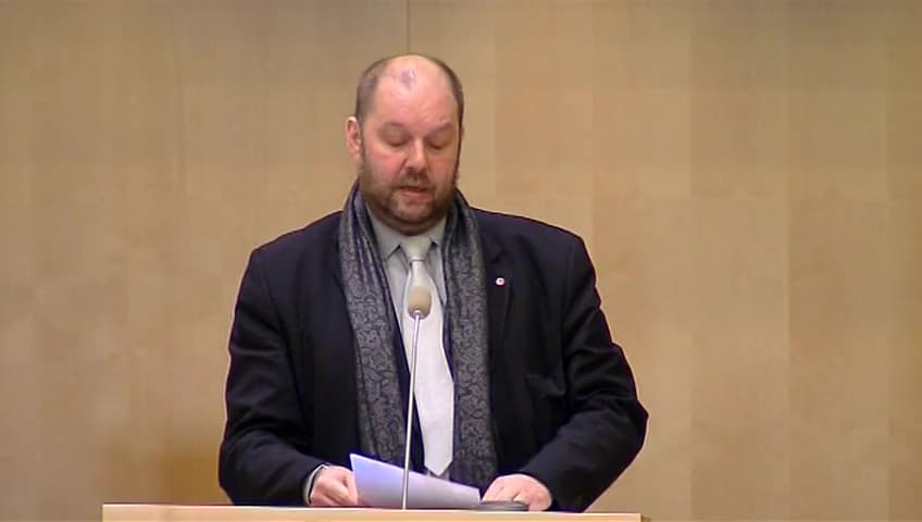 Stillbild från Debatt om förslag, Handelspolitiska frågor