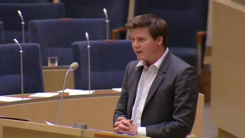 Stillbild från Interpellationsdebatt, Sysselsättningsgraden hos utrikes födda kvinnor