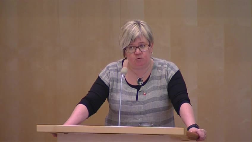 Stillbild från Debatt om förslag, En ny gymnasiesärskola