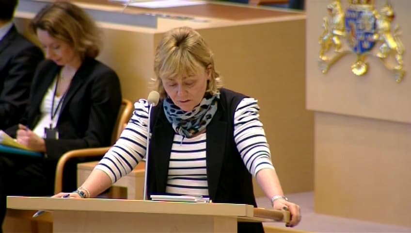Stillbild från Interpellationsdebatt, Avsaknaden av åklagare i Skellefteå och Lycksele