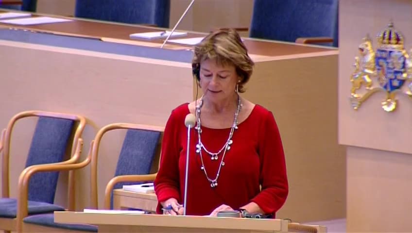 Stillbild från Interpellationsdebatt, En ny bibliotekslag