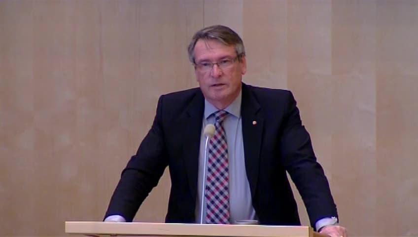 Stillbild från Debatt om förslag, Arbetsmiljö