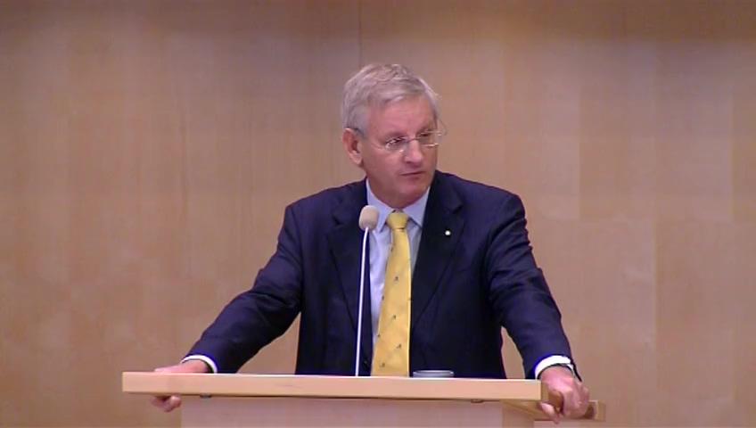 Stillbild från Utrikespolitisk debatt, Utrikespolitisk debatt