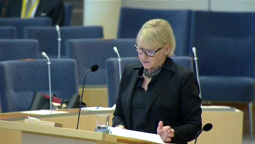 Stillbild från Interpellationsdebatt, Stöd till Somaliland