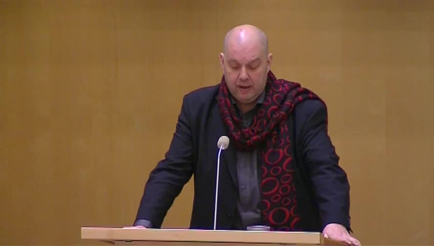 Stillbild från Debatt om förslag, Utgiftsområde 24 Näringsliv