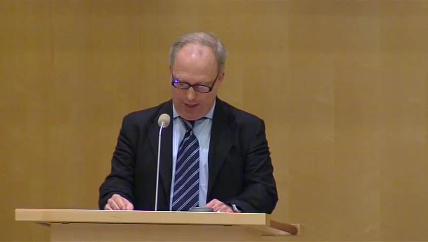 Stillbild från Debatt om förslag, Användning av beteckningarna regionfullmäktige och regionstyrelse för Gotlands kommun