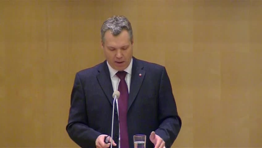 Stillbild från Debatt om förslag, Utgiftsramar och beräkning av statsinkomsterna 