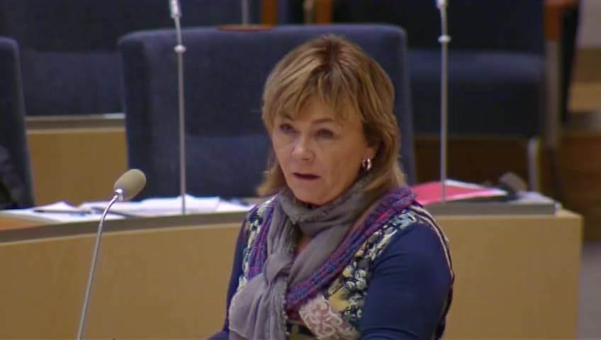 Stillbild från Interpellationsdebatt, Häkte till Halland