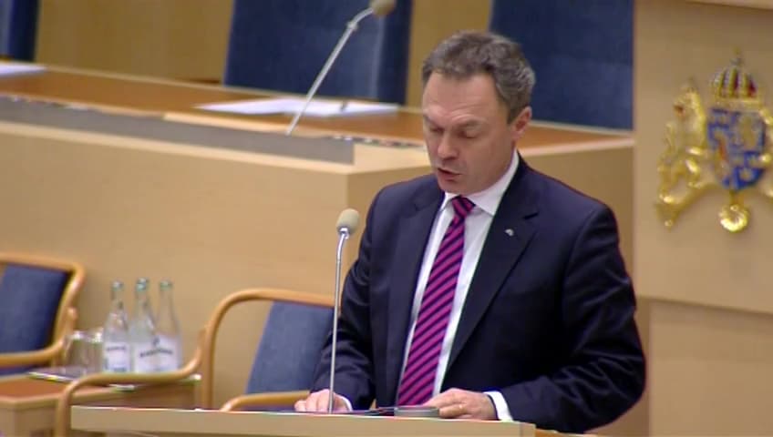 Stillbild från Interpellationsdebatt, Nya betyg utan bedömningsstöd