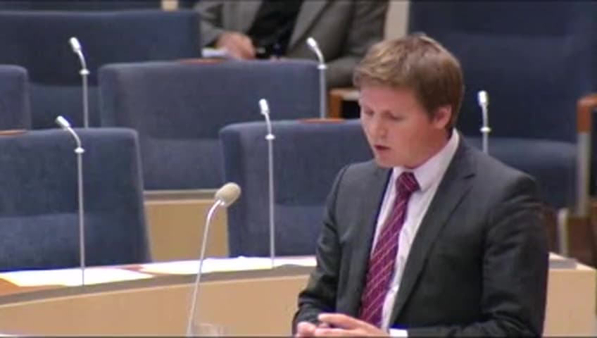 Stillbild från Interpellationsdebatt, Invandrade kvinnors situation på arbetsmarknaden