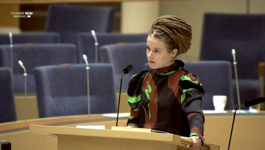 Stillbild från Interpellationsdebatt, Kunskap om kommunismens illgärningar 