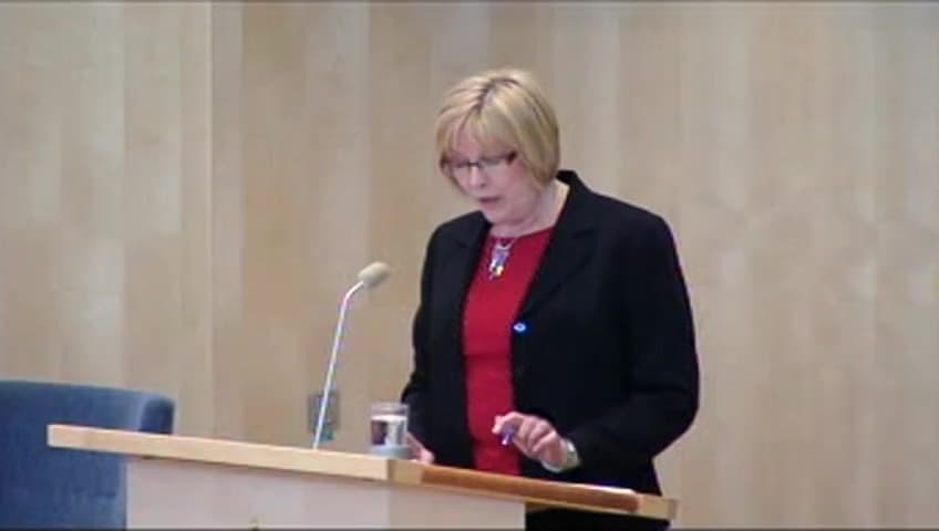 Stillbild från Debatt om förslag, Plan- och byggfrågor