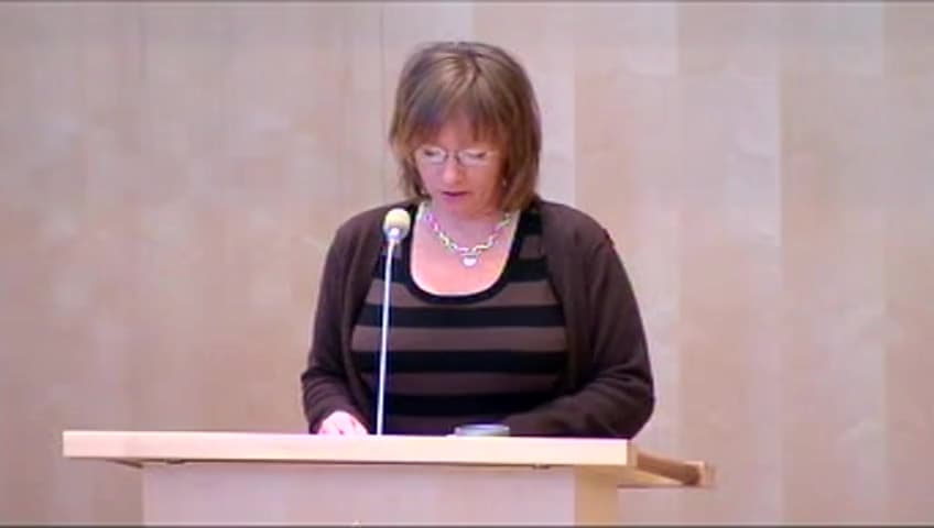 Stillbild från Debatt om förslag, Komplettering av den nya plan- och bygglagen