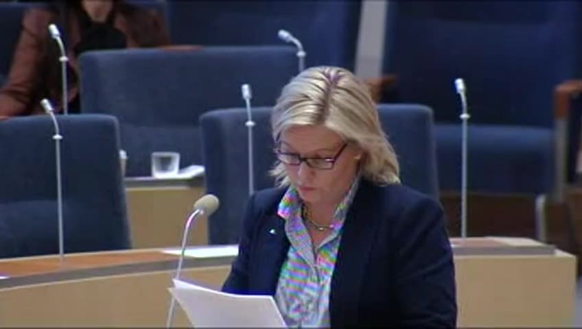 Stillbild från Interpellationsdebatt, Resultatet av jobbcoachning