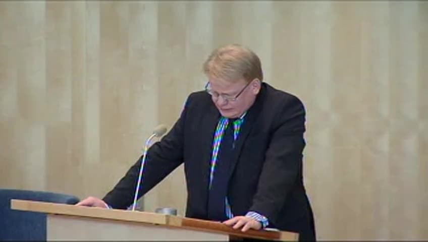 Stillbild från Debatt om förslag, Offentlig förvaltning