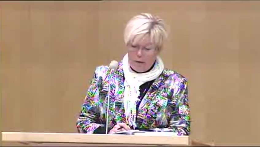 Stillbild från Debatt om förslag, Mediefrågor