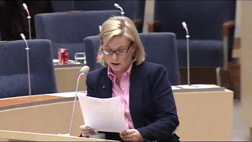Stillbild från Interpellationsdebatt, Anordnare av fas 3