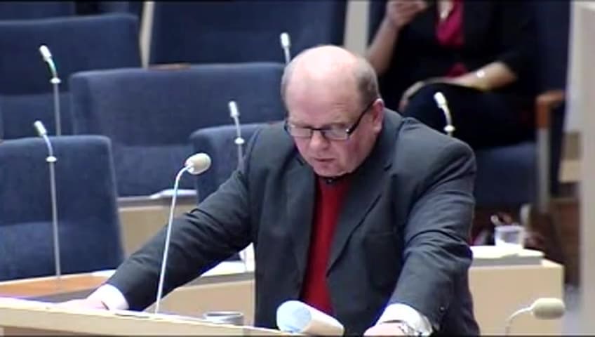 Stillbild från Interpellationsdebatt, CAP-reform